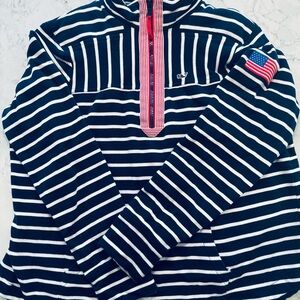Vineyard Vines Quarter Zip -Size L